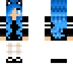 cat girl bleu