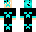 cool blue creeper skin 