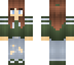 green girl two