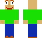 happy baldi minecraft skin
