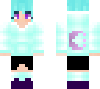 kawaii cyan girl