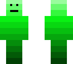 lime green worm