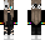pride pan skull girl