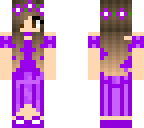 purple dress