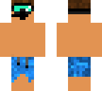 red devil and snorkel guy