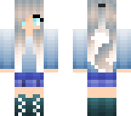 snow cat girl