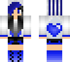 blue girl