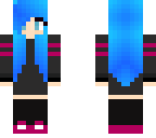 blue hair