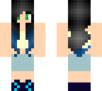blue tips girl
