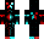 creper red and blue