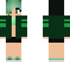 green gamer girl