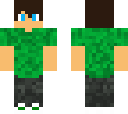 long green shirt