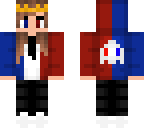 official itzcrownpvp girl skin