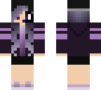 purple gamer girl edit