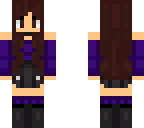 purple girl
