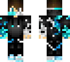 blue and white boy