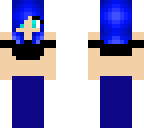 cute blue mermaid