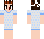 eleven lab dress with blood nose with head piece