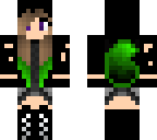 green wolf girl