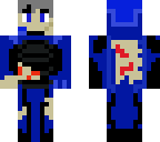 torn up superhero skin