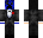 blue creeper tux | Minecraft Skin