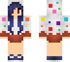 blue hair child