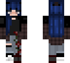 blue rose girl