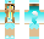 blue wolf girl