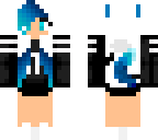 blue wolfy girl