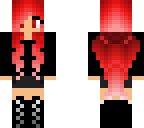 demon girl with red wings