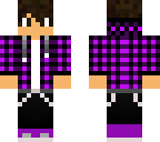 purple flannel