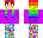 rainbow girl