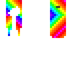 rainbow hair base