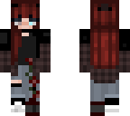 red rose girl