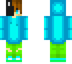 cyan rabbit boy