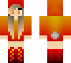 fire hoodie girl
