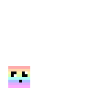 kawaii rainbow pastel slime 2d