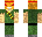 oeange soldier