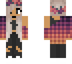 ombre plaid girl