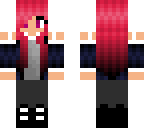 pink hair girl