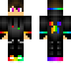 rainbow gamer boy