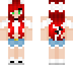 red cat girl
