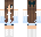 blue cute girl