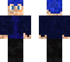 blue guy with detail and texture