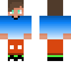 brown haired boy skin