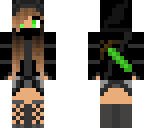 green hunter girl