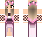 pink flower child