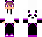purple panda boy
