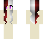 red hair white hair skin base