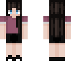 black hair